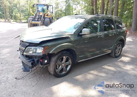 2016 Dodge Journey Crossroad Plus from USA, damaged, VIN 3C4PDCGG6GT238911